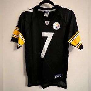 Reebok OnField Pittsburgh Steelers Roethlisberger youth size L